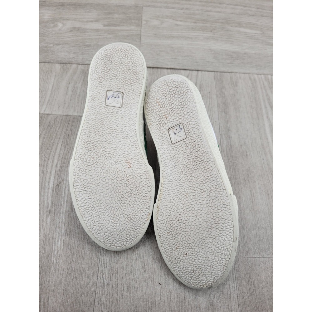 Veja Volley Canvas White Emeraude Green Sneakers VO0103525A410 Womens 6 - Picture 10 of 10